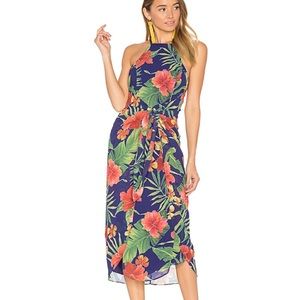 Privacy Please Lehunt Midi Halter Dress